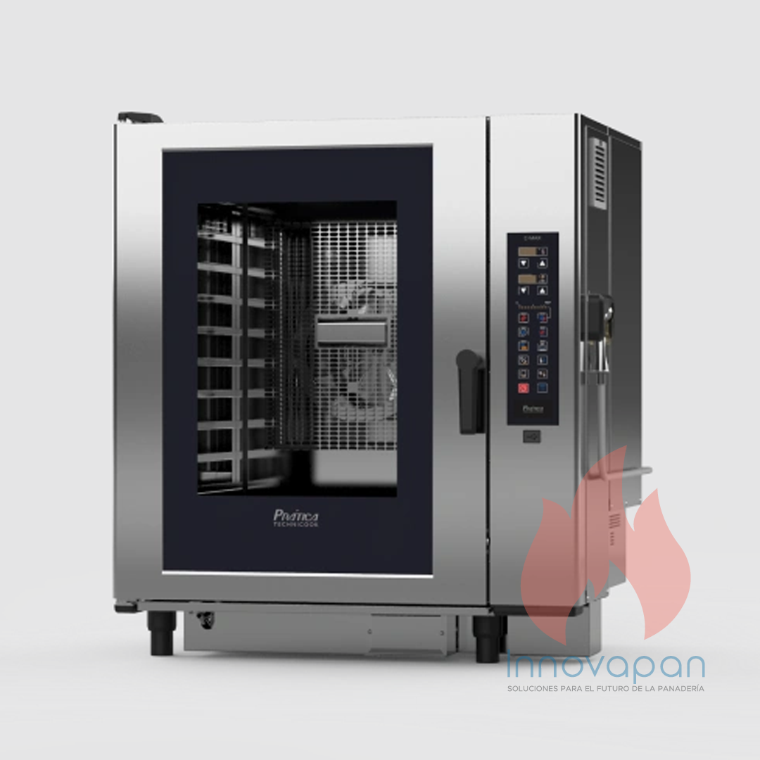 Horno Combinado 11 bandejas GN1/1 gas, PRATICA CG-MAX11